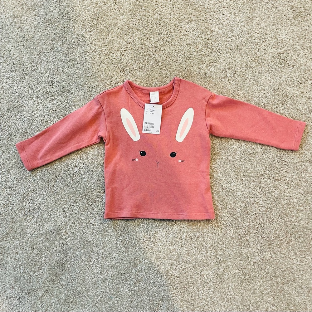 H&M Bunny Easter Toddler Sweatshirt